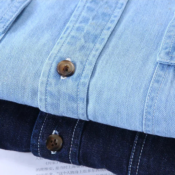 Sebastian™ - Stylish Denim Shirt