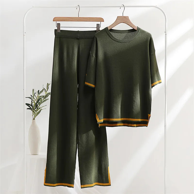 Zoe™ - Elegant Knitted 2 Piece Set