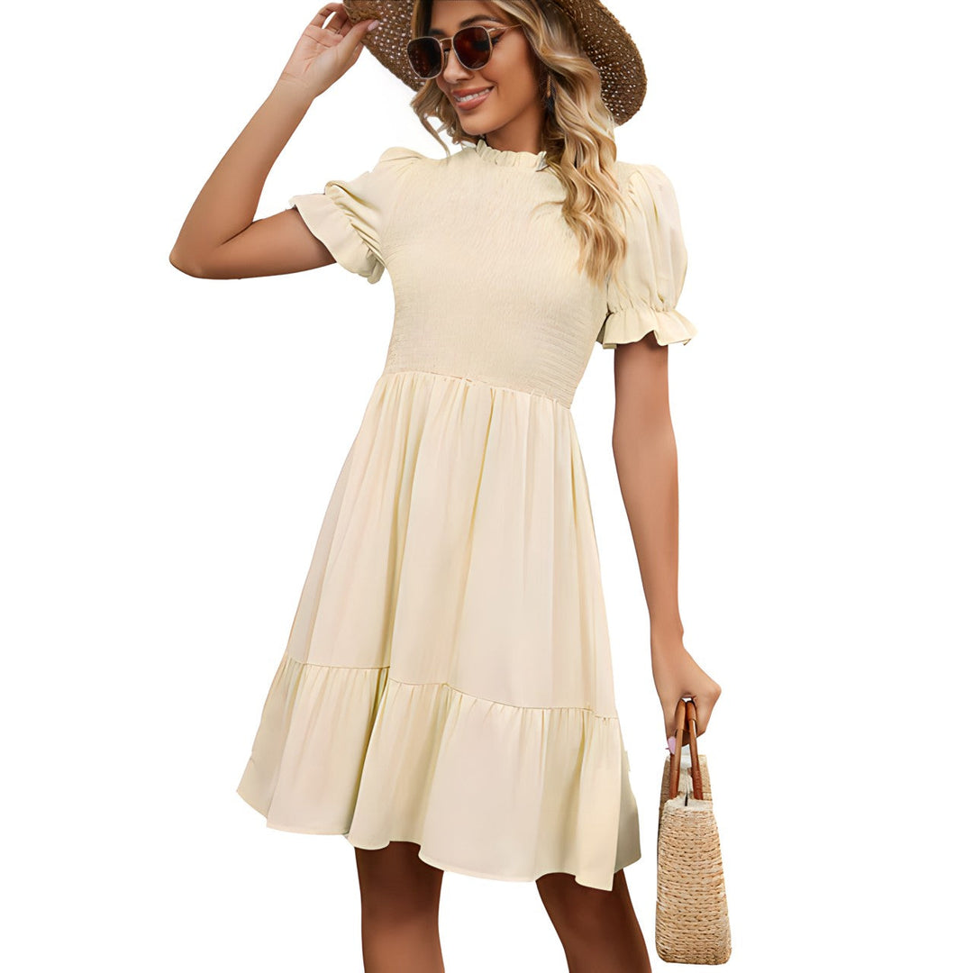 Riley - Stylish Comfortable Round Neck Dress