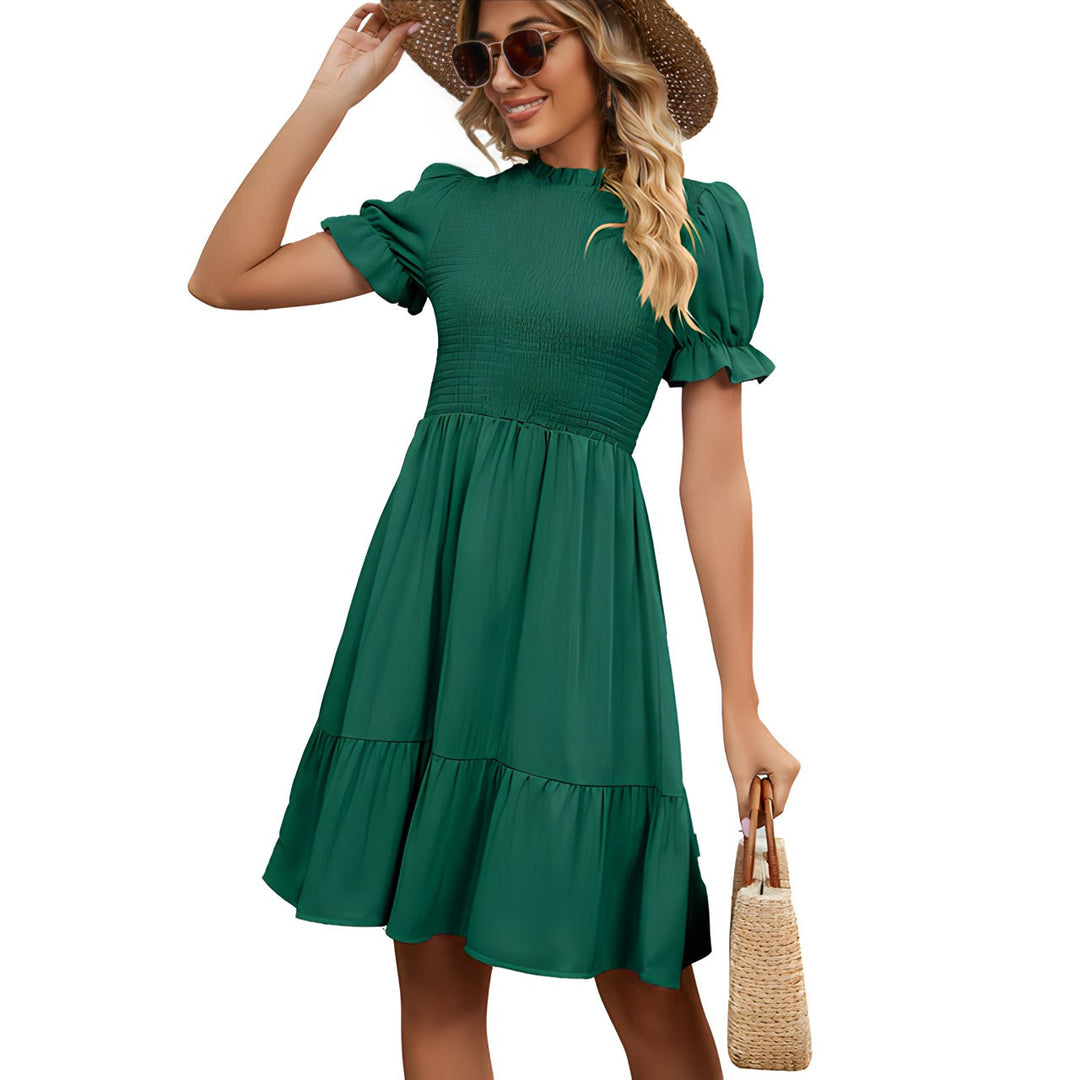 Riley - Stylish Comfortable Round Neck Dress