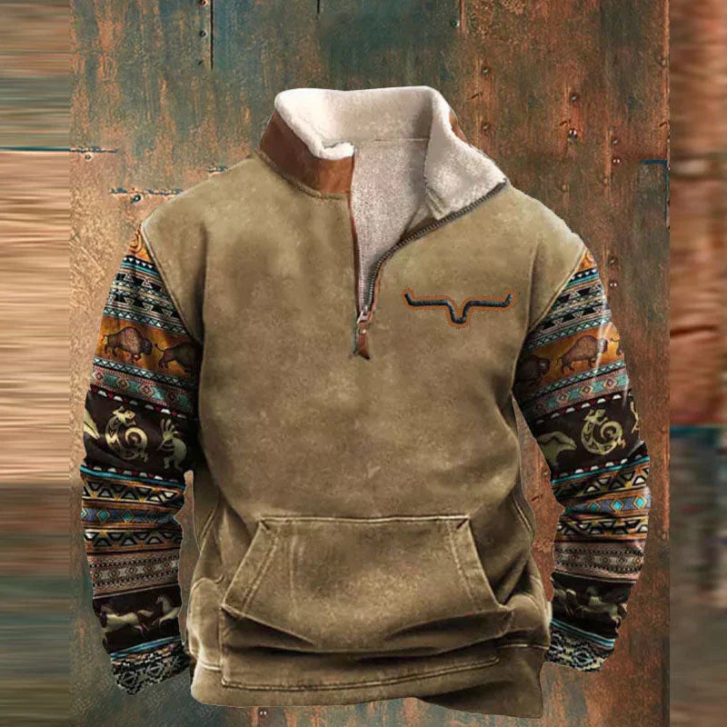 James™ - Pullover con Zip