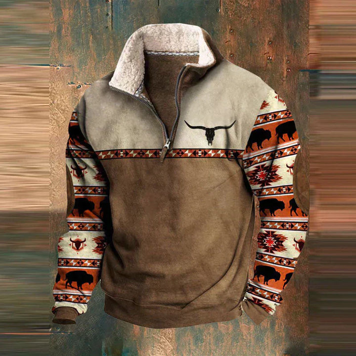 James™ - Pullover con Zip