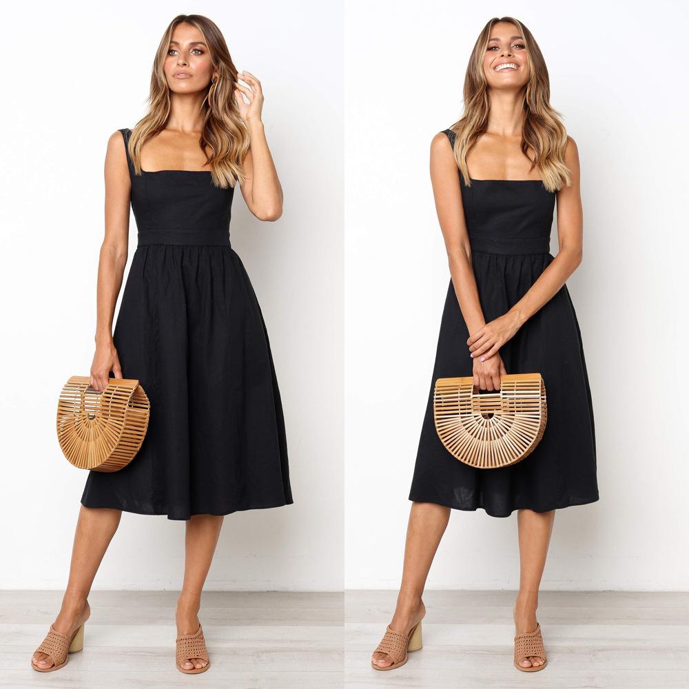 Aria™ - Timeless Square Neck Dress