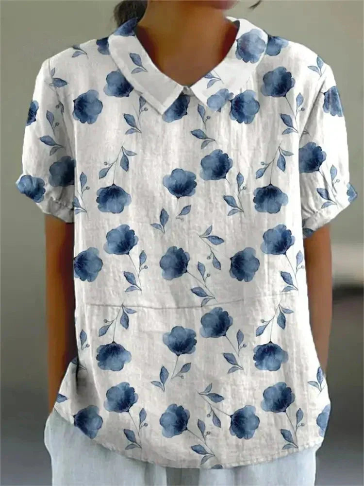 Zoe™ - Floral Elegant Blouse