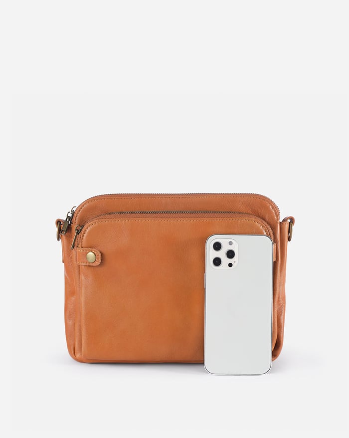 Aria™ - Crossbody Vegan Leather Shoulder Bag