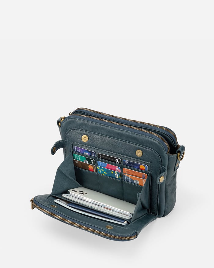 Aria™ - Crossbody Vegan Leather Shoulder Bag