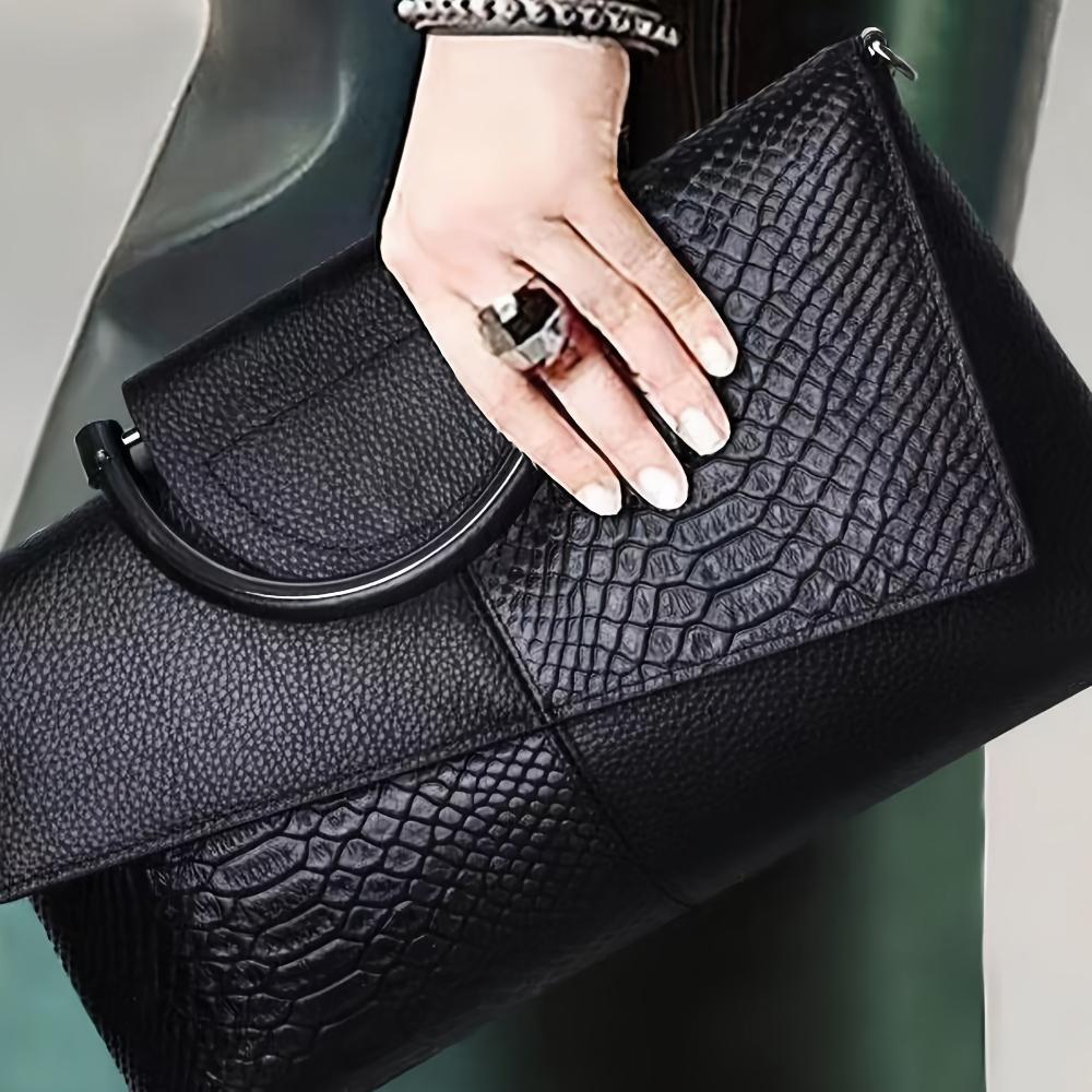 Grace™ - Luxury Croc-Embossed Bag