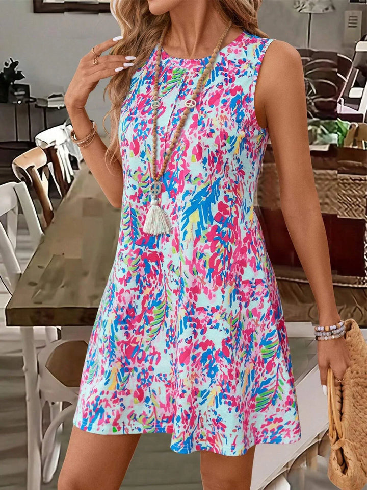 Lily™ - Floral Print Vacation Dress