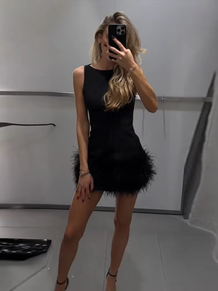 Sophia™ - Stylish Sleeveless Short Dress