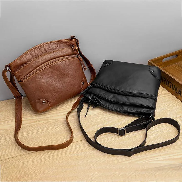 Mia™ - Soft Vegan Leather Crossbody Bag