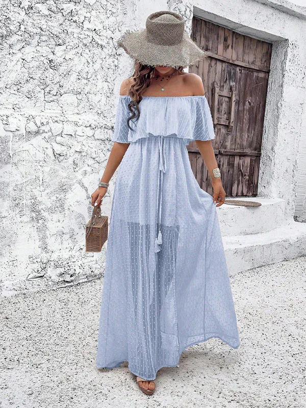 Lily™ - Elegant Off-Shoulder Dress