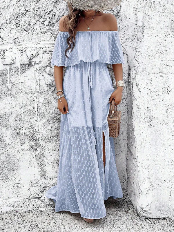Lily™ - Elegant Off-Shoulder Dress