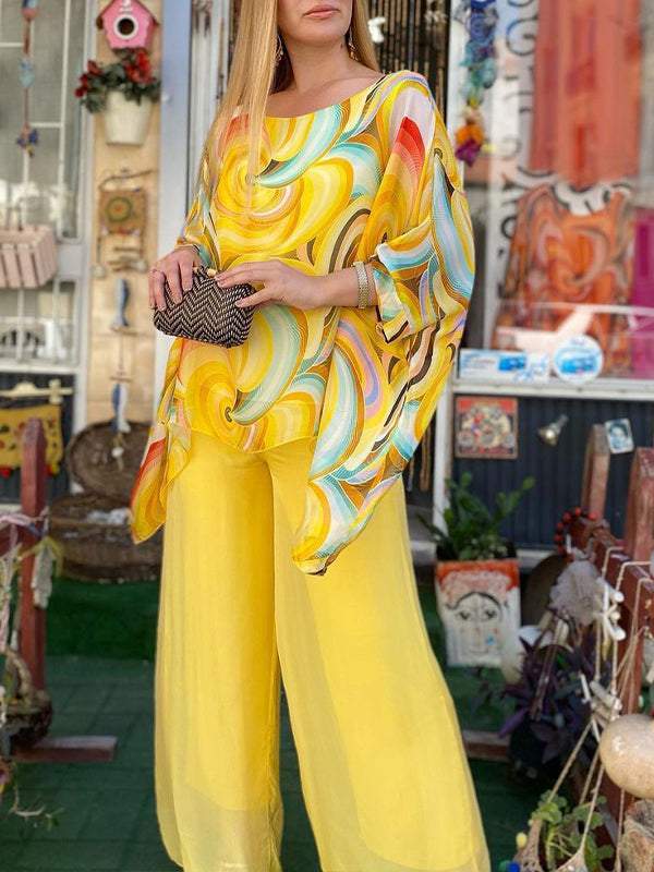 Amelia™ - Comfortable Printed Suit