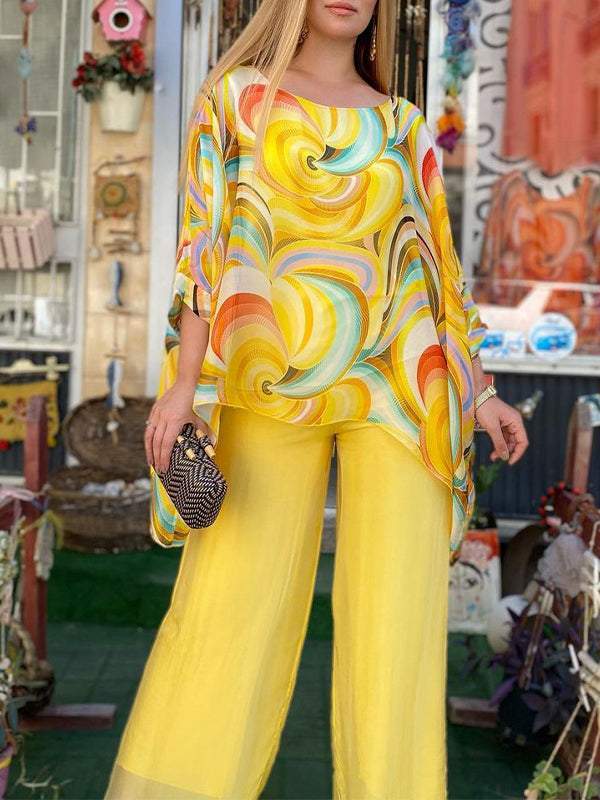 Amelia™ - Comfortable Printed Suit