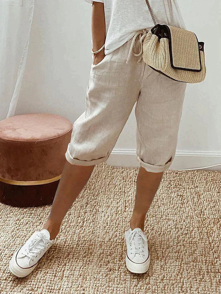 Layla™ - Cotton-Linen Women's Pants