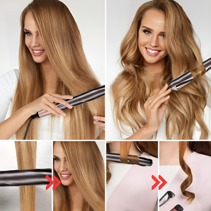 2-in-1 Magic Hair Styler and Curling Iron
