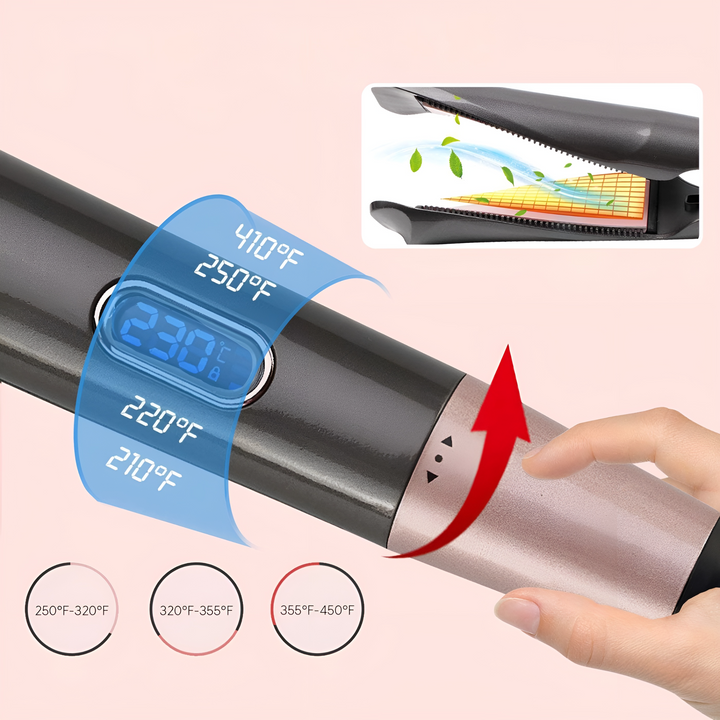 2-in-1 Magic Hair Styler and Curling Iron